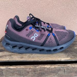 On Running CloudSurfer Maroon and Black, 9